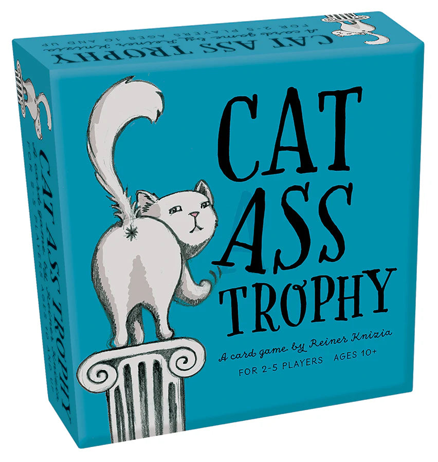 Cat Ass Trophy rebrand of Reiner Knizia card game Zero by Outset