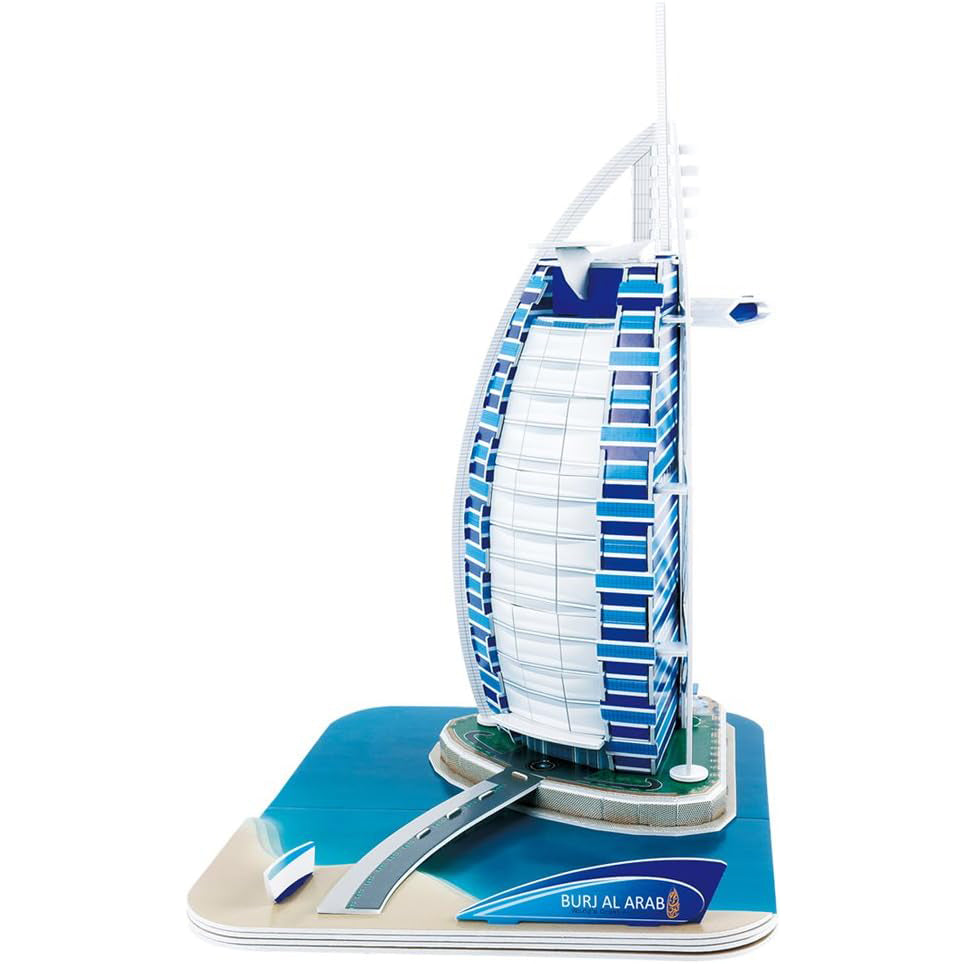Burj Al Arab 3D Puzzle CubicFun C065H – Red Hen Toys