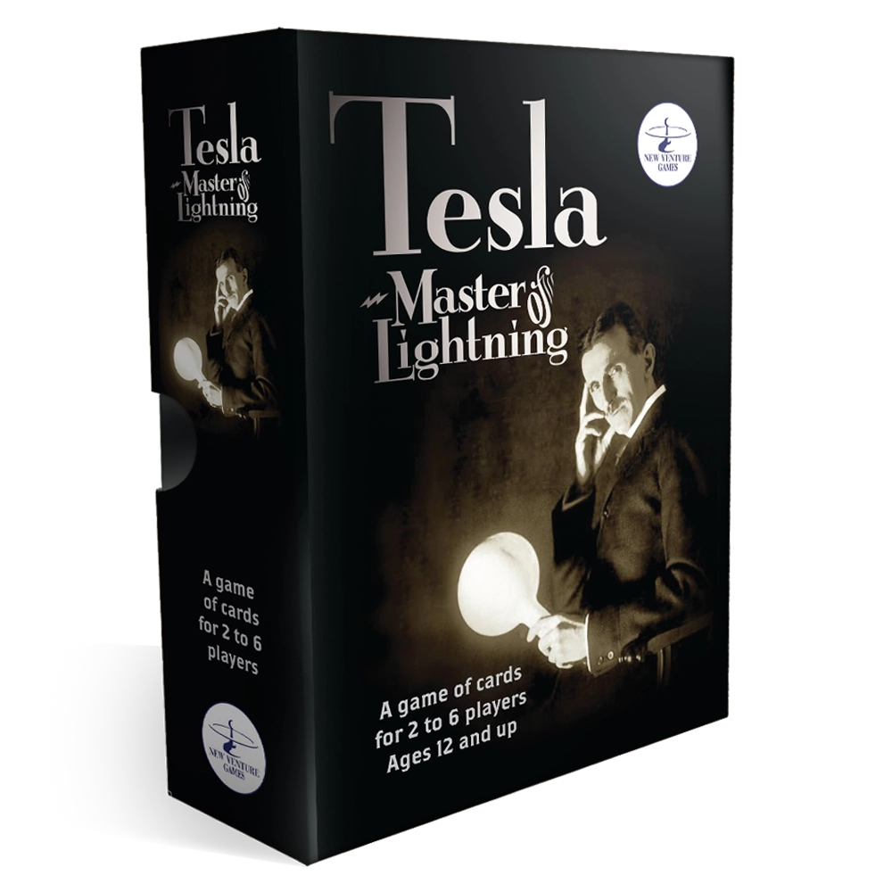 Tesla Strategy Tabletop Card Game About Nikola Tesla by David