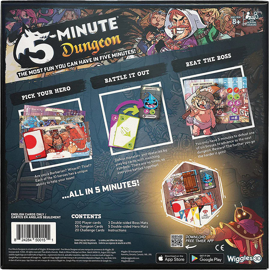 5 minute dungeon card sleeves 5-Minute Dungeon: Curses! Foiled Again! Compatibility claims only extend to the physical size of the cards in each respective game and no claim to endorsement or authorization by the respective rights holders is expressed or implied by Sleeve Kings 5 Minute Dungeon Game
