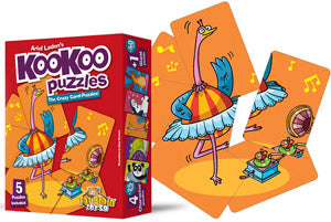 KooKoo Crazy Card Puzzles Moovin Groovin