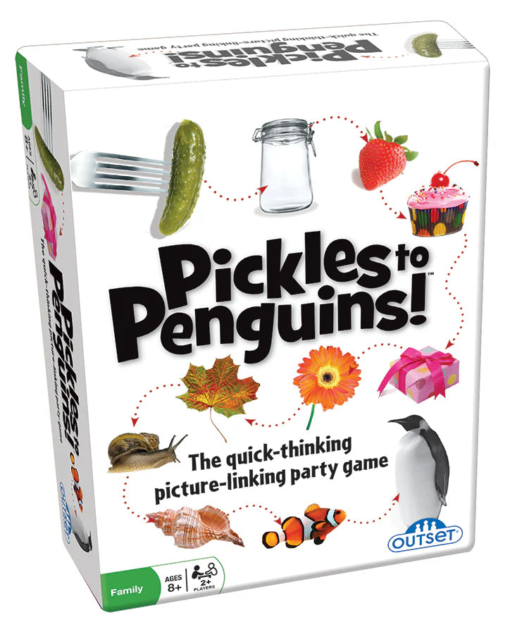 Pickles to Penguins! Casual Party Family Visual Card Game – Red Hen Toys