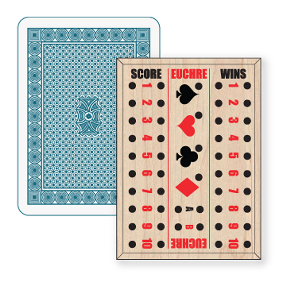 Euchre Scorekeeper & Cards – Red Hen Toys