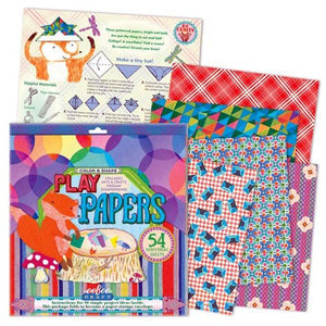 Colors & Shapes Play Papers