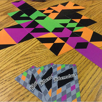 Rhombus pattern card game
